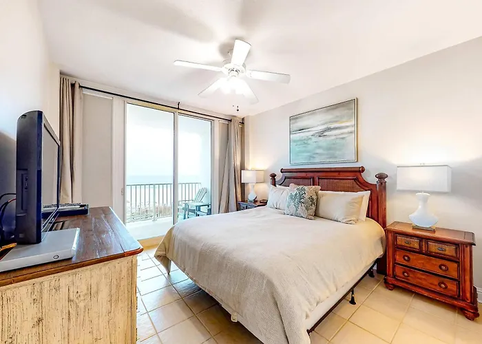 Ocean & Gulf Front W Furnished Balcony Shared In & Outdoor Pools & Hot Tub *