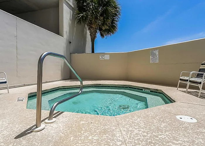 Ocean & Gulf Front W Furnished Balcony Shared In & Outdoor Pools & Hot Tub Holiday home