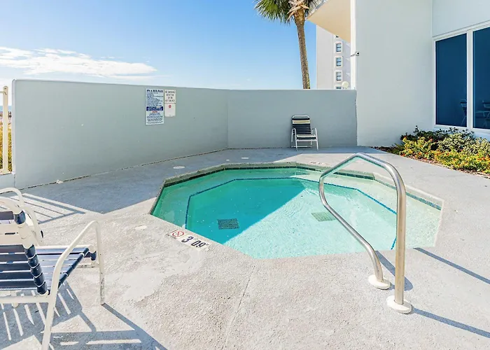 Ocean & Gulf Front W Furnished Balcony Shared In & Outdoor Pools & Hot Tub *