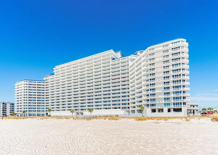 Ocean & Gulf Front W Furnished Balcony Shared In & Outdoor Pools & Hot Tub Gulf Shores